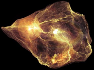 Parlayan imkansız arka plan