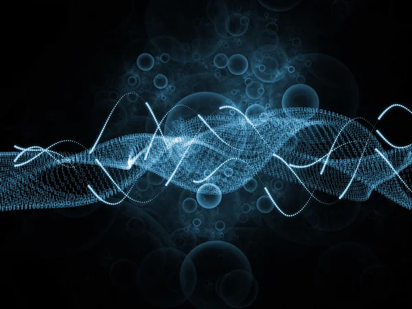 Visualization of Sine Waves — Stock Photo, Image