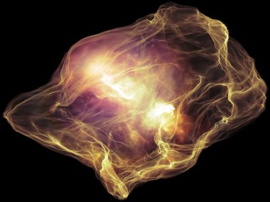 Parlayan imkansız arka plan