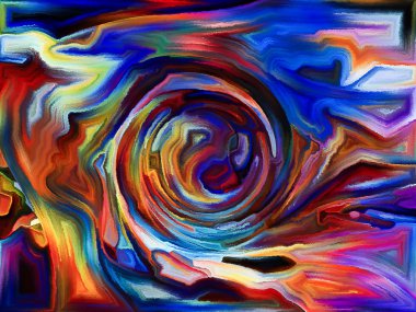 Parçalanma kompozisyon arka plan