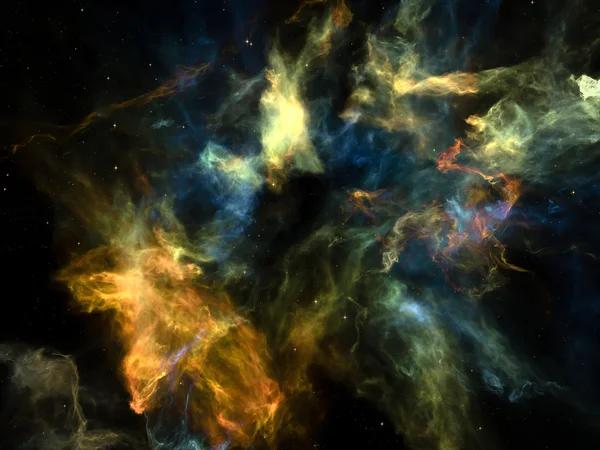 Virtual Cosmos background — Stock Photo, Image