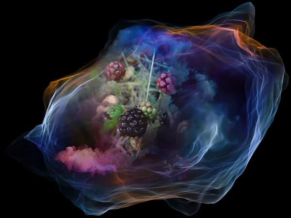 마음 입자의 가상화 — 스톡 사진