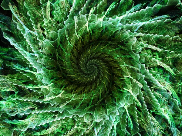 Visualisierung der wissenschaftlichen Spirale — Stockfoto