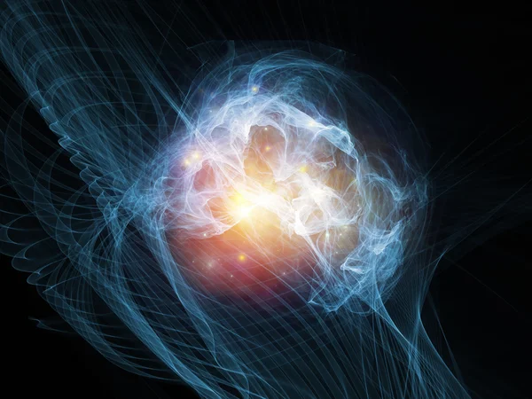 正弦波のエネルギー — ストック写真