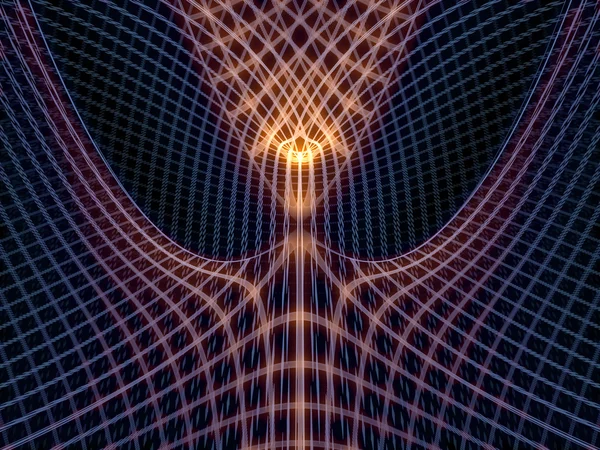 Conceptual Grid Lines — Stock Photo, Image