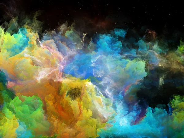 Colorful nebula space — Stock Photo, Image