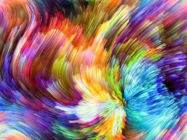 Estrias vívidas coloridas — Fotografia de Stock