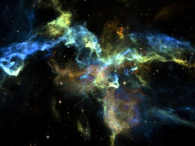 Evren soyut Backdrop