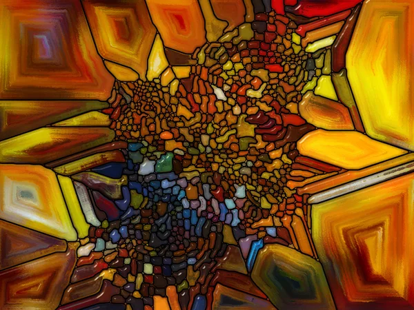 Digital Stained Glass — Stock Photo, Image