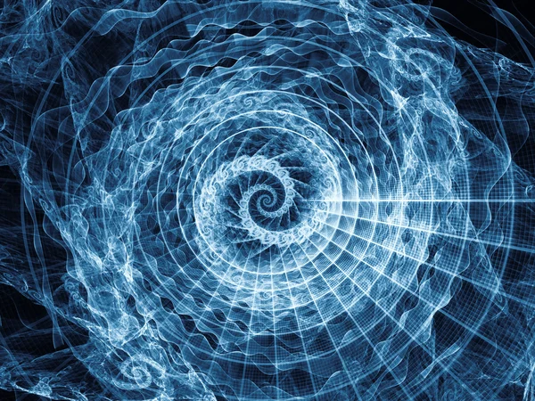 Visualización del patrón espiral — Foto de Stock