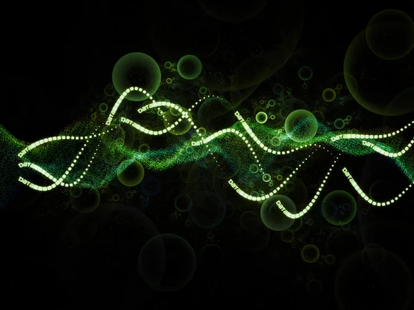 Visualization of Sine Waves — Stock Photo, Image