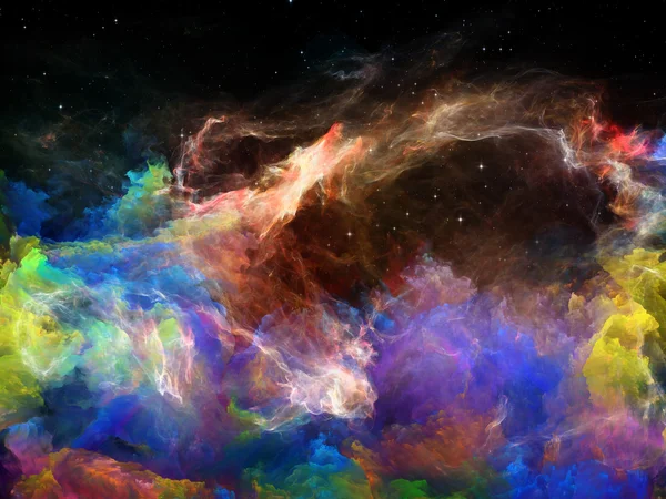 Energy of Space Nebula — Stock Photo, Image