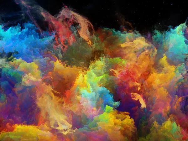 Magnífica nebulosa espacial — Foto de Stock