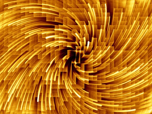 Somma delle particelle in movimento — Foto Stock