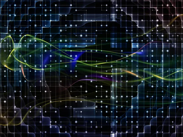 Dijital Grid hesaplama — Stok fotoğraf