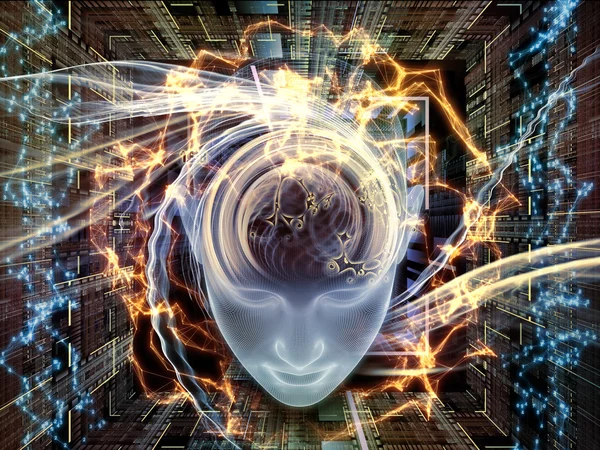 Mind Integration background — Stock Photo, Image