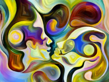 Sonsuz iletişim arka plan