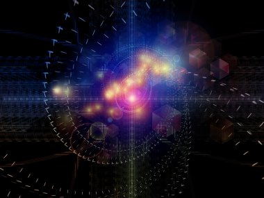 Bilimsel soyut arkaplan