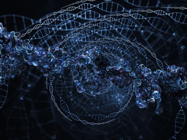 DNA'ın yayılma — Stok fotoğraf