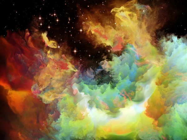 stock image Advance of Space Nebula