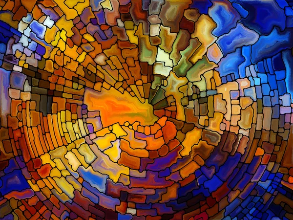 Stained Glass Abstraction — Stock Photo, Image