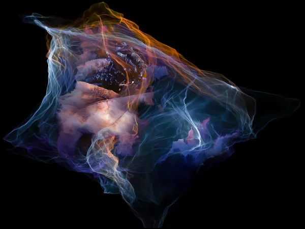 心の粒子の仮想化 — ストック写真