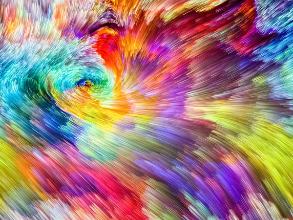 Explosion av färger — Stockfoto