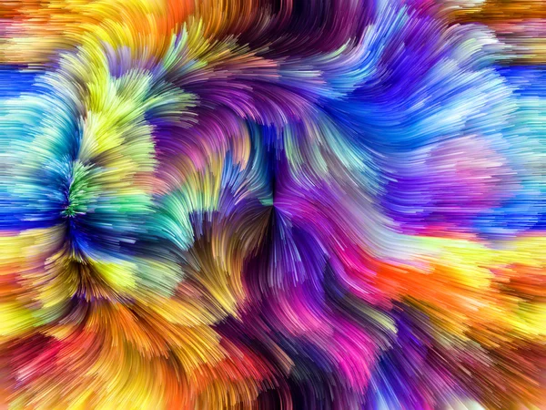Uitbarsting van kleuren — Stockfoto