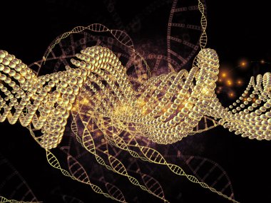 DNA sarmalının arka plan