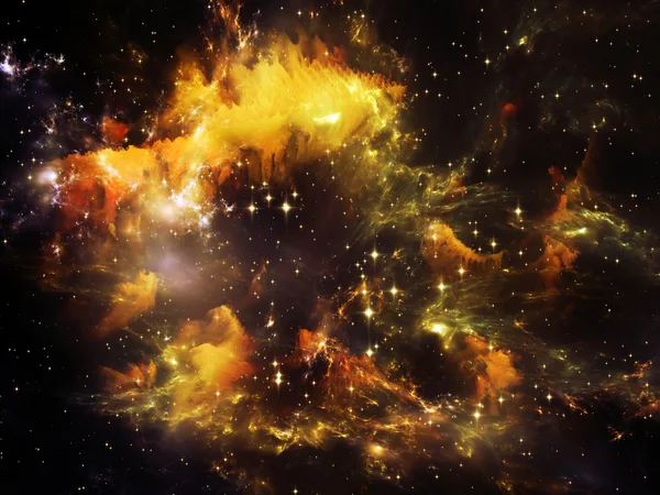 仮想カニ星雲 — ストック写真