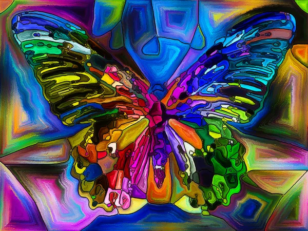 Butterfly Colors background — Stock Photo, Image