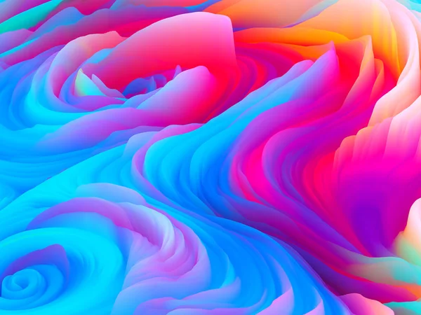 Serie Tormenta Color Representación Espuma Saturada Abstracta Para Servir Como — Foto de Stock