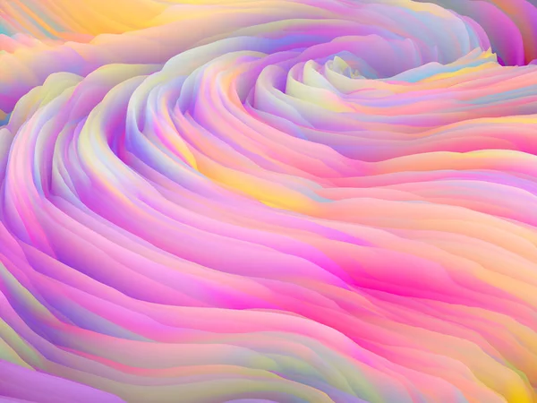 Kleur Storm Serie Weergave Van Abstract Verzadigd Schuim Als Achtergrond — Stockfoto