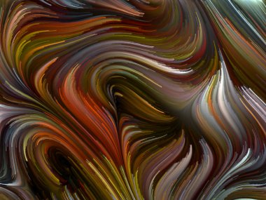 Renkli girdap serisi. Yaşam, yaratıcılık ve sanat projeleri için spektral liflerin renkli hareketlerinden oluşan arkaplan