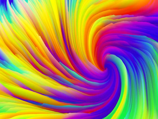 Řada Color Storm Ilustrace Barevných Vln Virtuální Pěny Sloužit Jako — Stock fotografie
