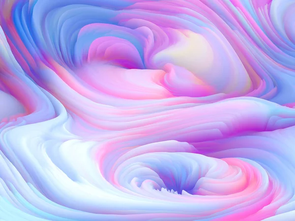 Serie Tormenta Color Representación Del Movimiento Espuma Virtual Para Servir — Foto de Stock