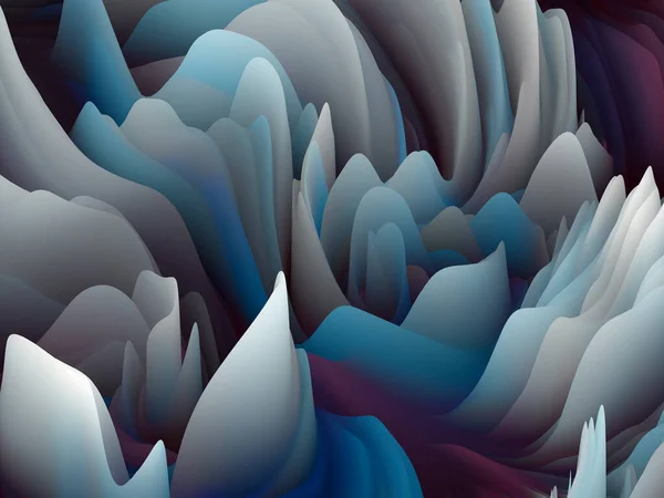 Скручена Фарба Серія Вимірювальних Хвиль Тло Складається Текстури Свінг Кольору — стокове фото