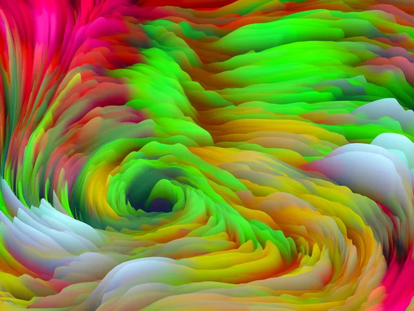 Geometría Del Caos Serie Dimensional Wave Fondo Textura Color Remolino —  Fotos de Stock