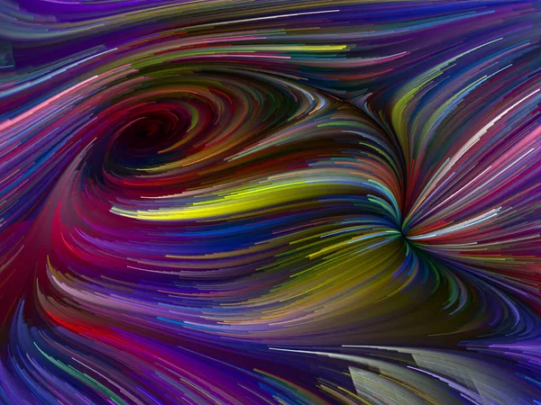 Seria Color Swirl Artystyczne Tło Wykonane Kolorowego Ruchu Włókien Spektralnych — Zdjęcie stockowe