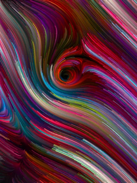 Color Swirl Series Backdrop Design Colorful Motion Spectral Fibers Projects — Stock Photo, Image