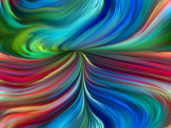 Série Color Swirl Fundo Movimento Colorido Fibras Espectrais Para Projetos — Fotografia de Stock