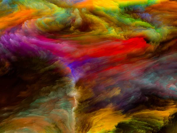 Canvas Close Σειρά Backdrop Της Απόδοση Πολύχρωμο Fractal Χρώμα Για — Φωτογραφία Αρχείου