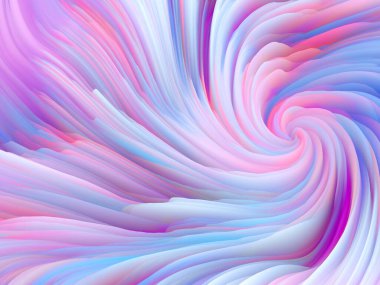 Renk Fırtınası serisi. Sanat ve tasarım konularında duvar kağıdı veya arkaplan olarak hizmet etmek üzere üç boyutlu renkli köpük girdapları oluşturma