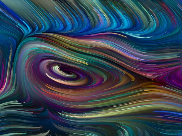 Renkli girdap serisi. Yaşam, yaratıcılık ve sanat üzerine çalışmalar için spektral liflerin renkli hareketlerinin arkaplan tasarımı