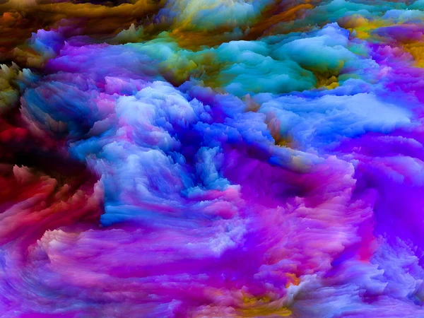 Canvas Close Σειρά Backdrop Της Απόδοση Πολύχρωμο Fractal Χρώμα Για — Φωτογραφία Αρχείου