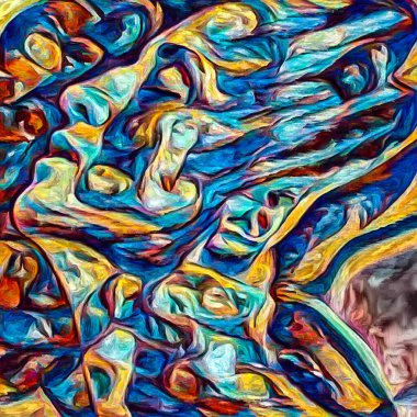 İnsan serisi olmak. Self 'e doğru. İç benlik psikolojisi, sanatsal zihin, zihinsel parçalanma ve yaratıcılık üzerine biçimlendirilmiş kadın portresi.