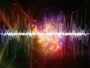 Uzayın dalgalanmaları. Fraktal dalga ve ışık kompozisyonu bilim, eğitim ve modern teknoloji üzerine.