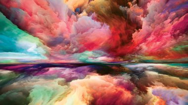 Hayal Dünyası Manzarası. 