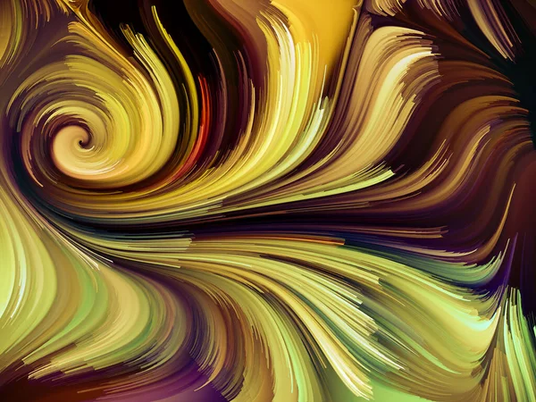 Serie Paint Swirl Diseño Abstracto Hecho Movimiento Detallado Fibras Pintura —  Fotos de Stock