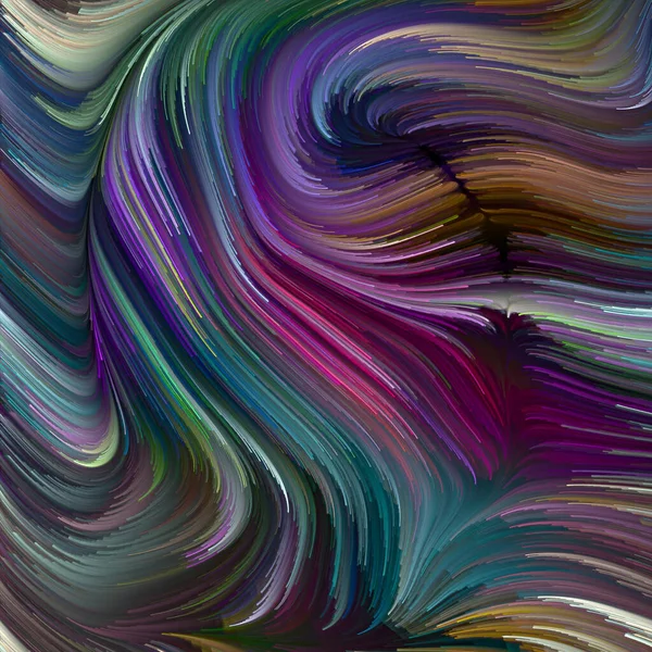 Color Swirl Serie Design Aus Bunten Bewegungen Spektraler Fasern Als — Stockfoto